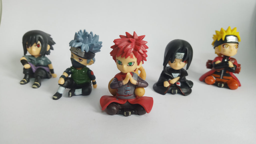 Naruto Mini Figures Set (5 pcs) – Collectibles