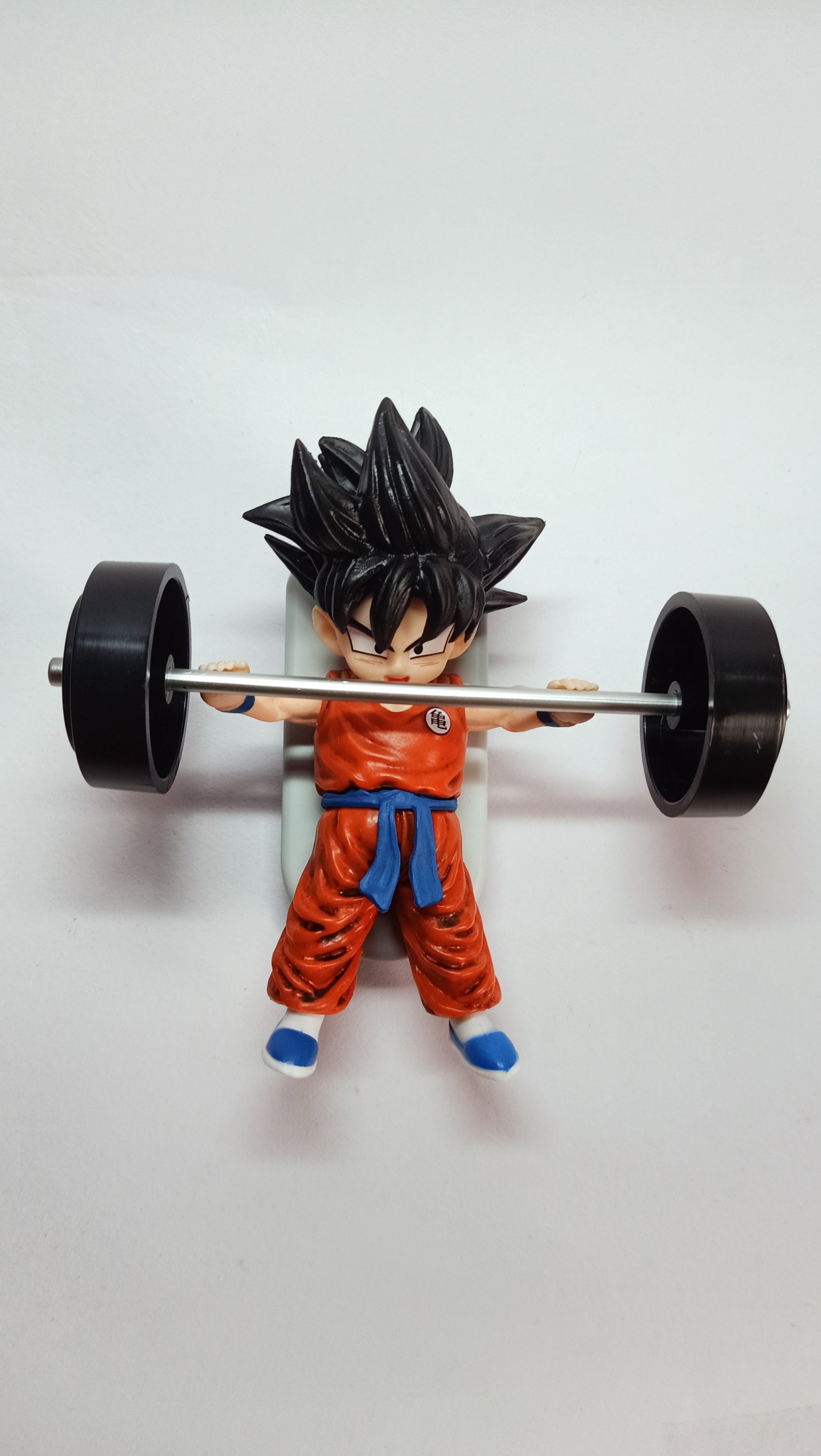Dragon Ball Kid Goku Weightlifting Collectible Figure