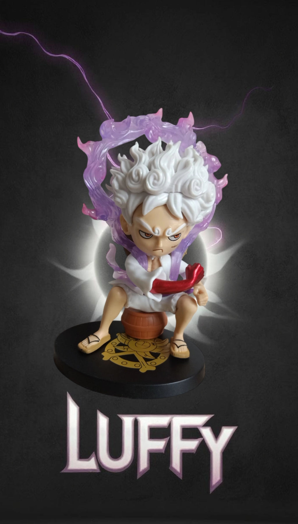 One Piece Luffy Gear 5 Action Figure – Collectible