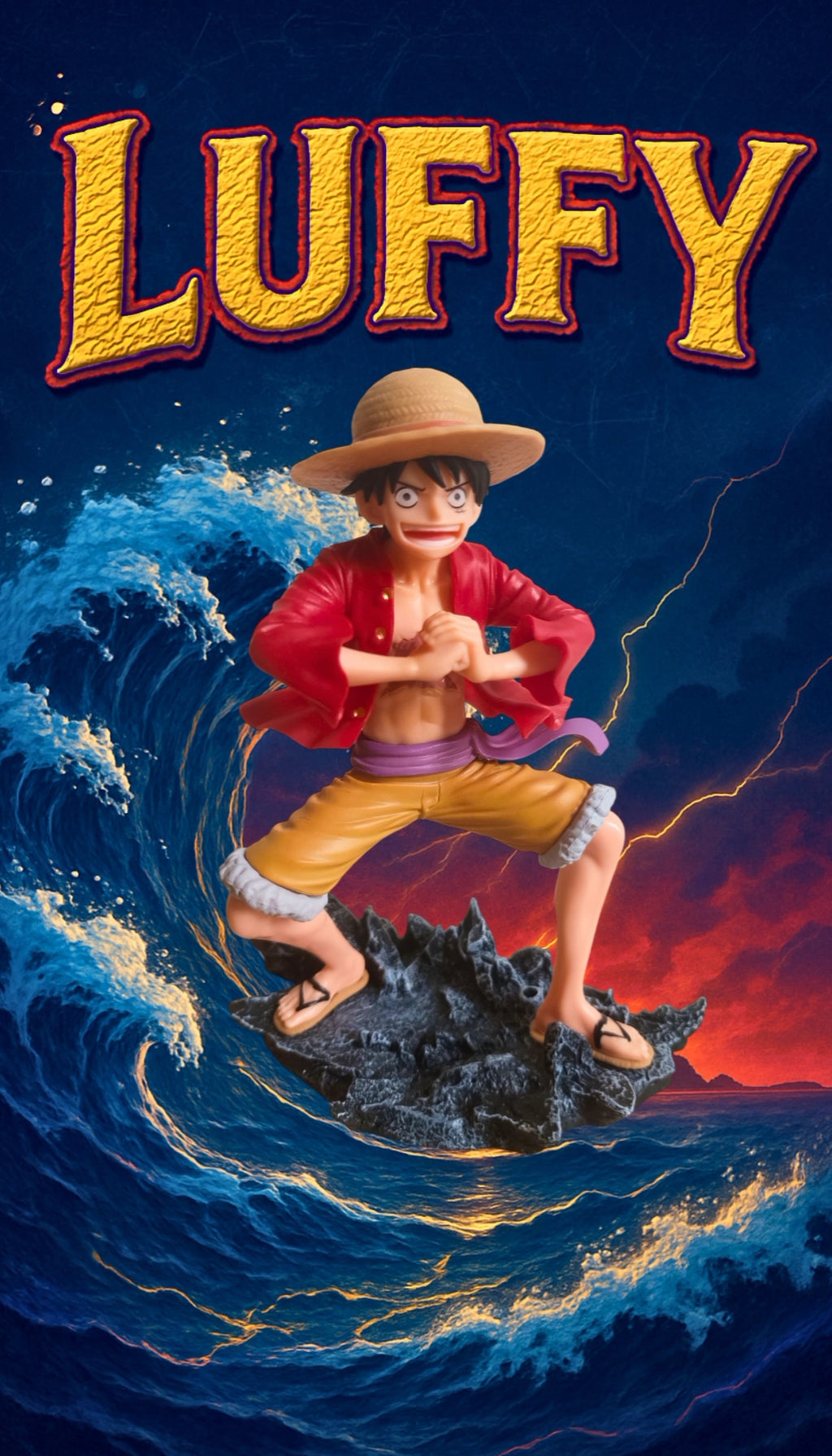 One Piece Monkey D. Luffy Anime Figure – Collectible