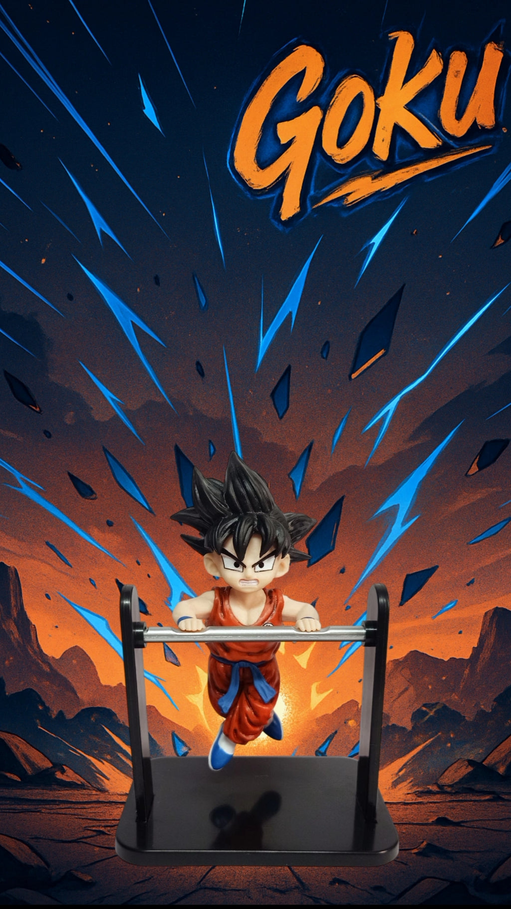 Dragon Ball Kid Goku Training Anime Figure Collectible